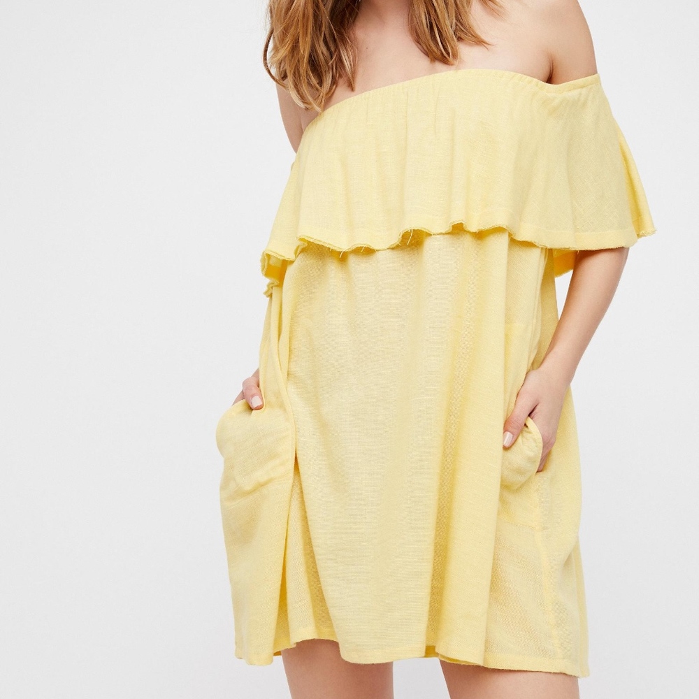 NWT Free People Serefina Off-The-Shoulder Dress